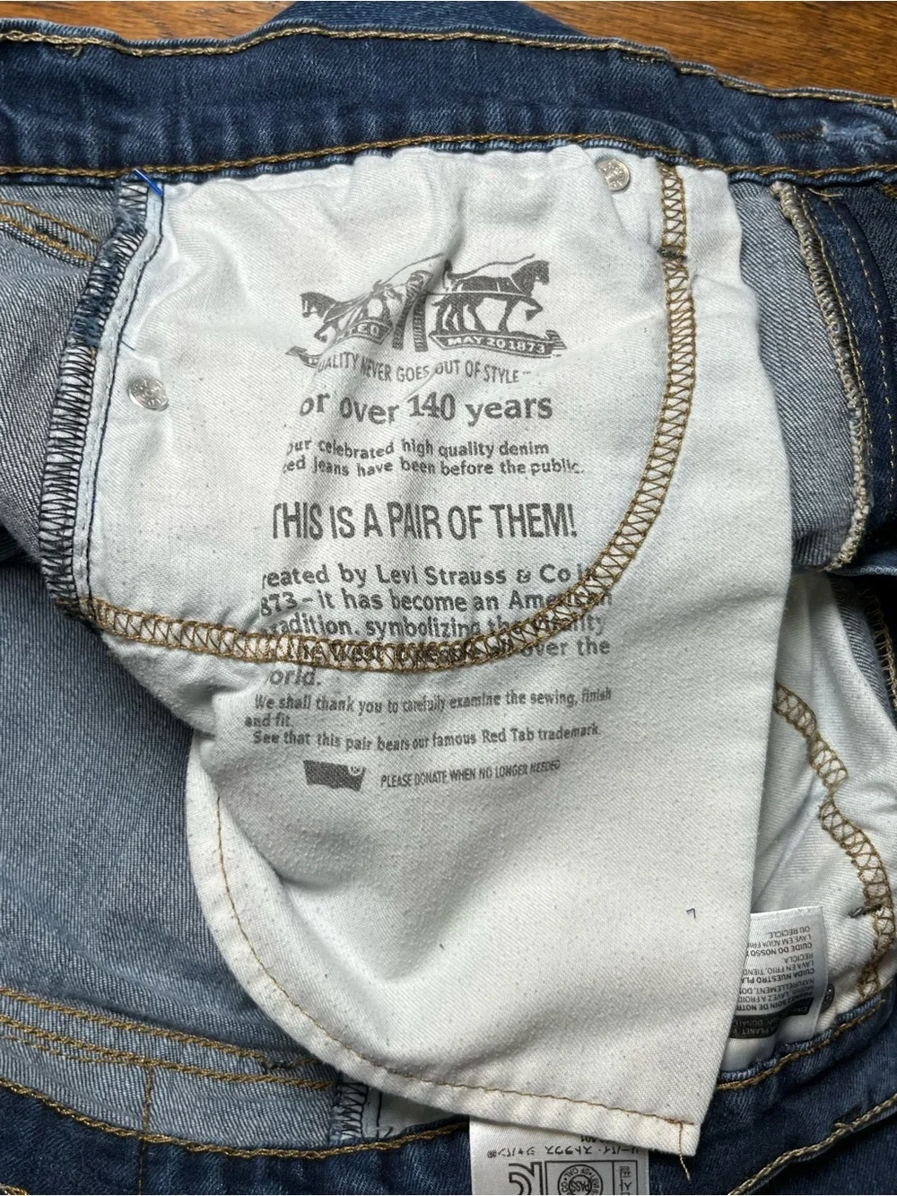 Levis these are
